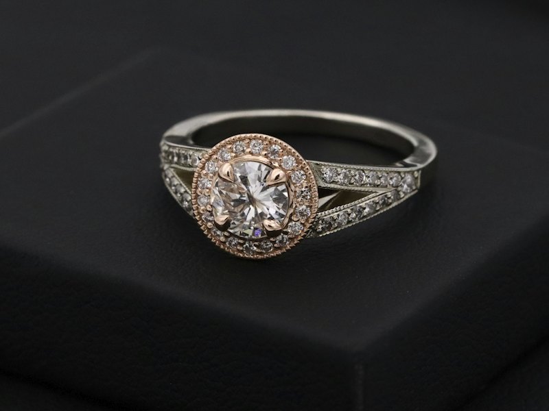 Diamond and gold ring for jewellery valuation