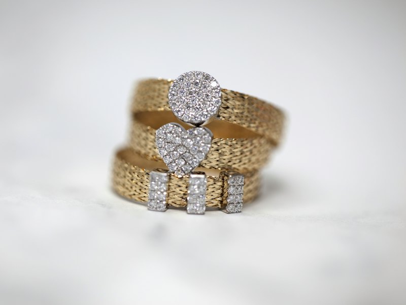 Gold rings